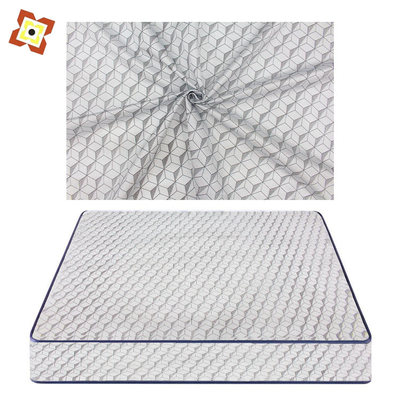 100% Polyester 9 Picks Woven Jacquard Mattress Fabric Lebar 2,3 Meter