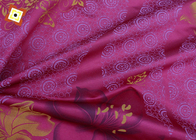 240cm Lebar Warp Rajutan Kain Bronzing Gold Powder Dispersed Printing Mattress Fabric