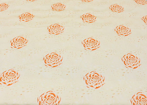 125gsm Kasur Quilting Fabric Fashion Printed Gold Powder Cloth