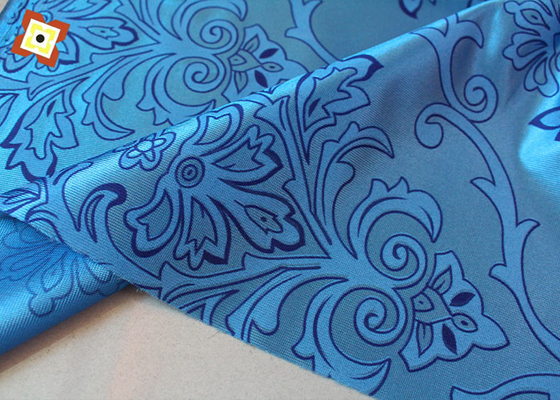 Tempat Tidur Sutra Timbul Jacquard Satin Fabric Untuk Penutup Kasur Pelapis Tekstil Rumah Sentuhan Lembut