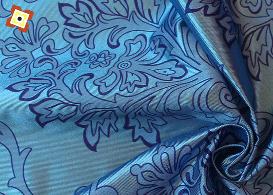 Tempat Tidur Sutra Timbul Jacquard Satin Fabric Untuk Penutup Kasur Pelapis Tekstil Rumah Sentuhan Lembut