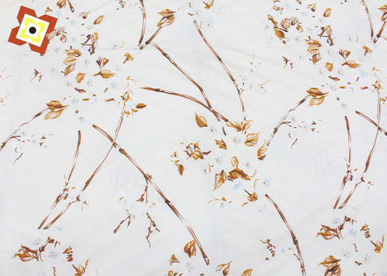 230 cm Lebar Bantal Kasur Quilting Fabric Dekorasi Beige Tahan Air Mata