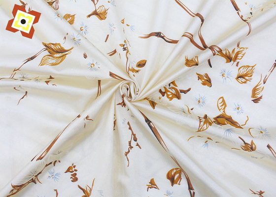 230 cm Lebar Bantal Kasur Quilting Fabric Dekorasi Beige Tahan Air Mata