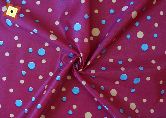 135gsm Spot Tie Dyed Mattress Quilting Fabric Pencetakan Geometris