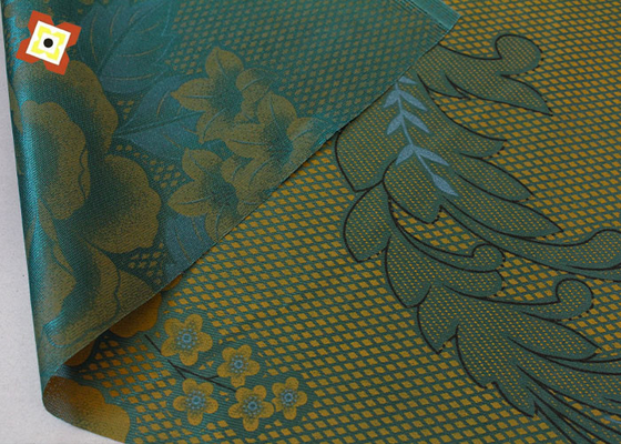 100% Polyester Kasur Kasur Quilting Fabric Warp Rajutan Dicetak Ramah Kulit