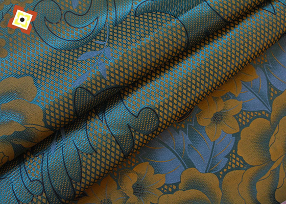 100% Polyester Kasur Kasur Quilting Fabric Warp Rajutan Dicetak Ramah Kulit