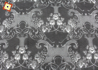 150GSM Polyester Pongee Fabric Tie Dyed Dicetak Matt Warp Rajutan Logo Disesuaikan