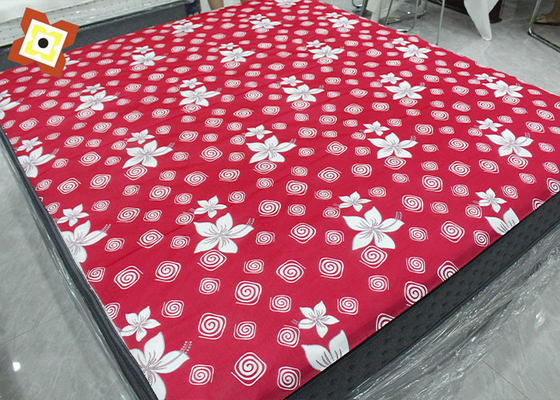 Pabrik grosir 100 Polyester Mattress Quilting Fabric Kain Tricot kain kasur kain