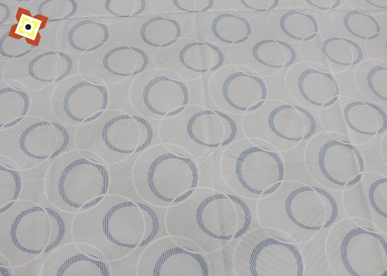 White Paste Printing Soft Mattress Quilting Fabric Lebar 235cm