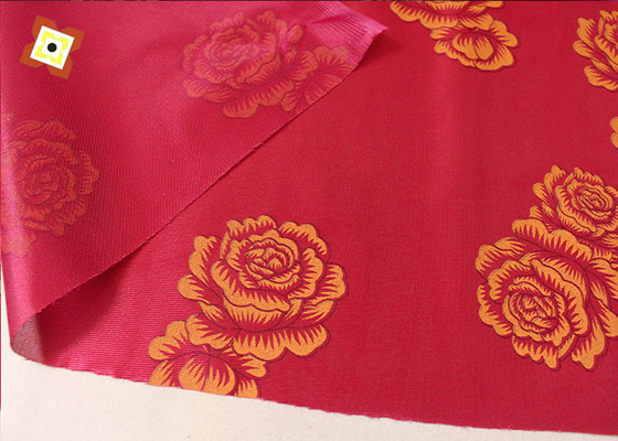 Warp Knitted Polyester 110GSM Mattress Quilting Fabric Dicetak Dasi Dicelup