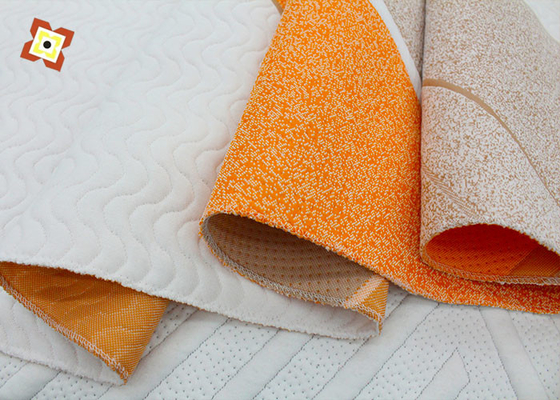 Poliester Mewah OEM Mattress Quilting Fabric Woven Jacquard