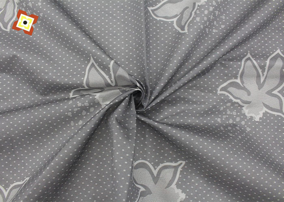 100% Polyester 100gsm Kasur Kain Rajutan Dicetak