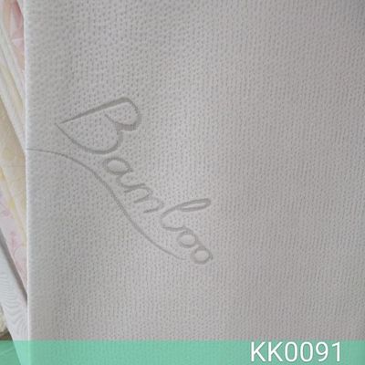 Putih 240g / M2 Jacquard Mattress Fabric Dustmite Proof untuk Tempat Tidur