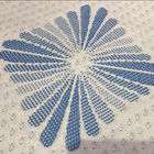 SGS Recycled Polyester 160gsm Rajutan Jacquard Fabric Untuk Tempat Tidur
