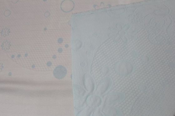 Kain Rajut Jacquard 300g / M2, Kain Rajut Peregangan Lebar 230cm