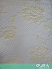Abu-abu 100% Polyester 180gsm Jacquard Knitting Fabric Lebar 220cm