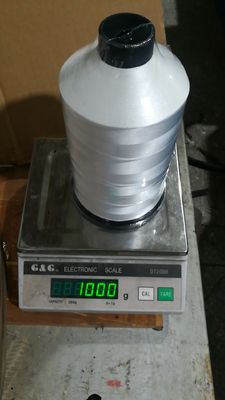 Benang Jahit Putih Mentah Tahan Air Mata 150d / 3 Benang Jahit Poliester Spun