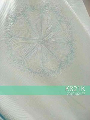 Putih 220cm Lebar Kain Triko Poliester 240gsm Untuk Kasur