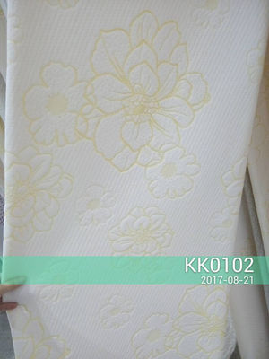 Kain Jacquard Rajutan Poliester 180g / M2 Tahan Air Untuk Kasur