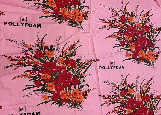 100% Polyester Warp Rajutan Kasur Quilting Fabric 110gsm 100T