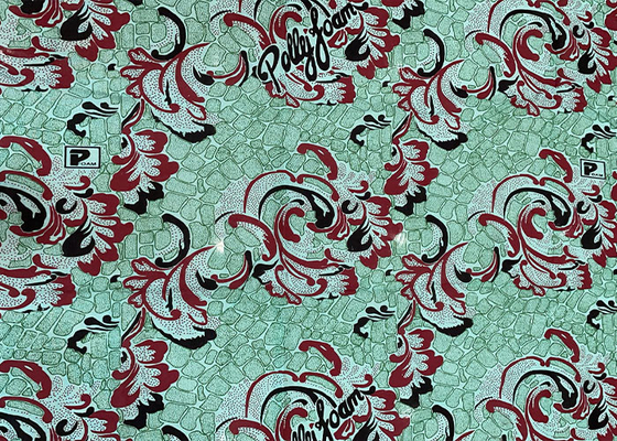 Polyester Microfiber Printed Fabric Untuk Kasur Tekstil Rumah