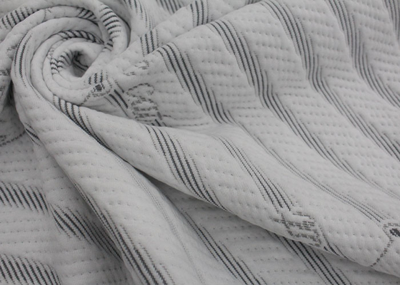 100% Bambu Jacquard Rajutan Kain Kasur Bantal Berlapis Tekstil Rumah