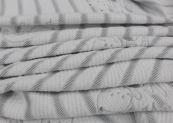 100% Bambu Jacquard Rajutan Kain Kasur Bantal Berlapis Tekstil Rumah