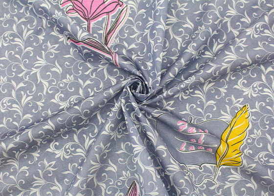 230cm Lebar Kasur Quilting Fabric Dicetak Polyester Spinning Mattress Cloth