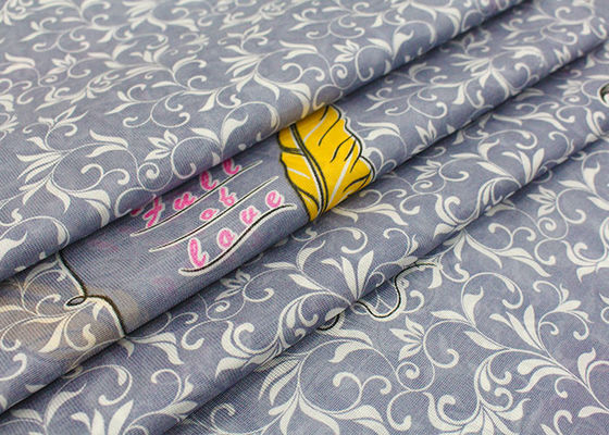230cm Lebar Kasur Quilting Fabric Dicetak Polyester Spinning Mattress Cloth