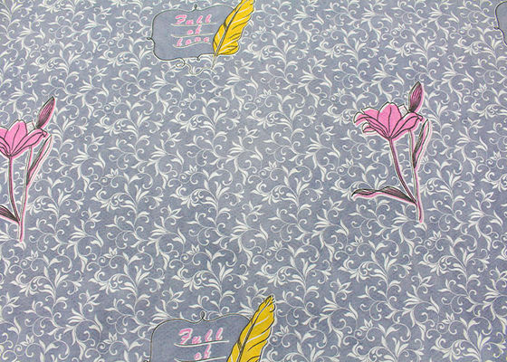 230cm Lebar Kasur Quilting Fabric Dicetak Polyester Spinning Mattress Cloth