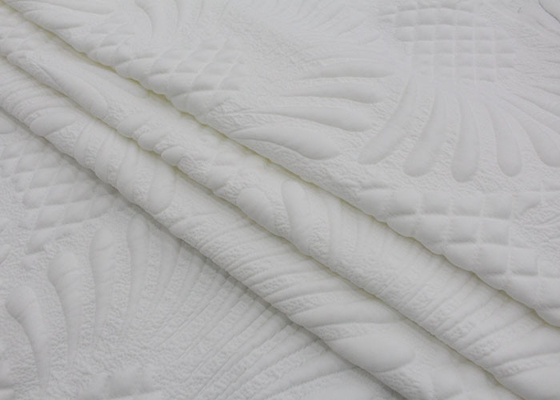 Disesuaikan Bantal Simmons Kasur Quilting Fabric Rajutan Jacquard Benang Dicelup Lateks