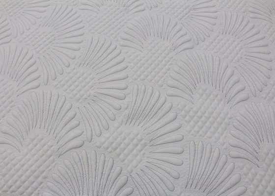 Disesuaikan Bantal Simmons Kasur Quilting Fabric Rajutan Jacquard Benang Dicelup Lateks