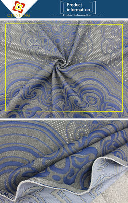 Royal Pattern Rajutan Dua Sisi Bantal Kasur Jacquard Kain Bernapas Ramah Kulit
