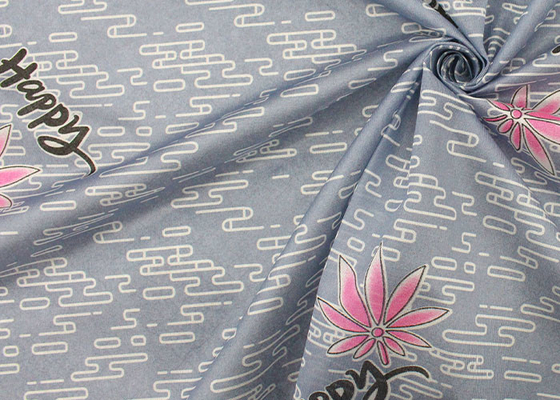 Pabrik Penjualan Langsung Warp Rajutan Dicetak Kasur Kain Polyester Quilted Fabric