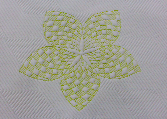 Polyester Rajutan Jacquard kain rumah untuk Kasur Kain Rajutan Kain