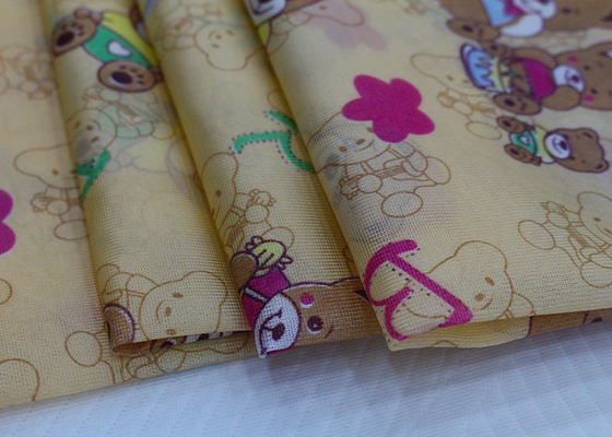 Polyester Warp Knitted Color Printing Mattress Quilting Fabric Lebar 225cm