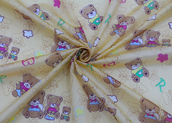 Polyester Warp Knitted Color Printing Mattress Quilting Fabric Lebar 225cm