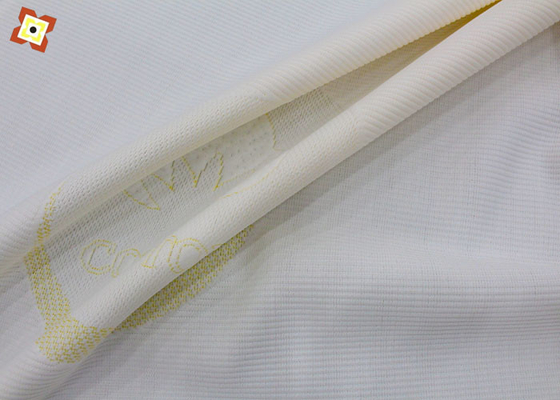 Tenunan Poliester Jacquard Tempat Tidur Kasur Quilting Fabric Pola Geometris