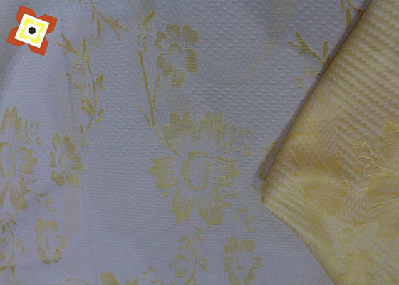 Kain Quilting Kasur Disesuaikan Rajutan Jacquard Nyaman